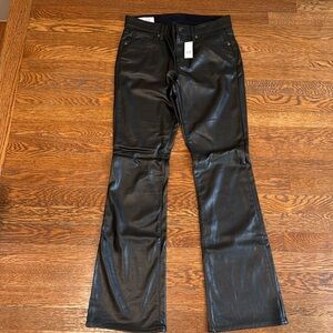 Gap Faux leather pants
